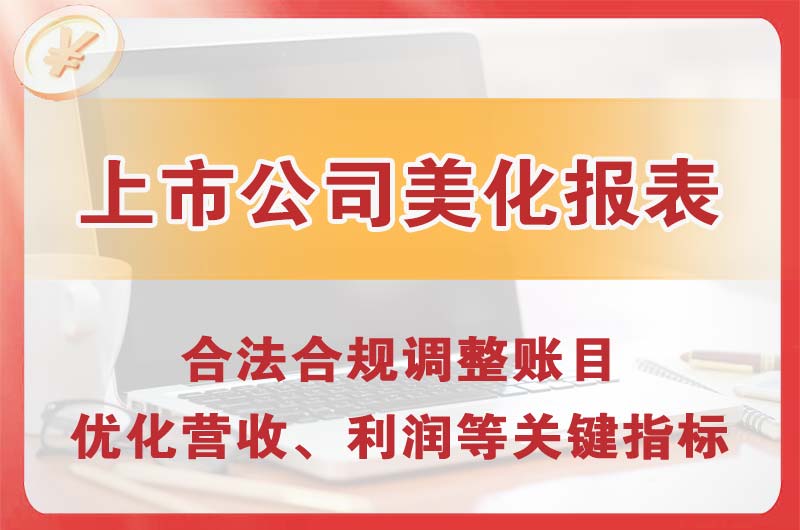 南昌县上市公司美化报表